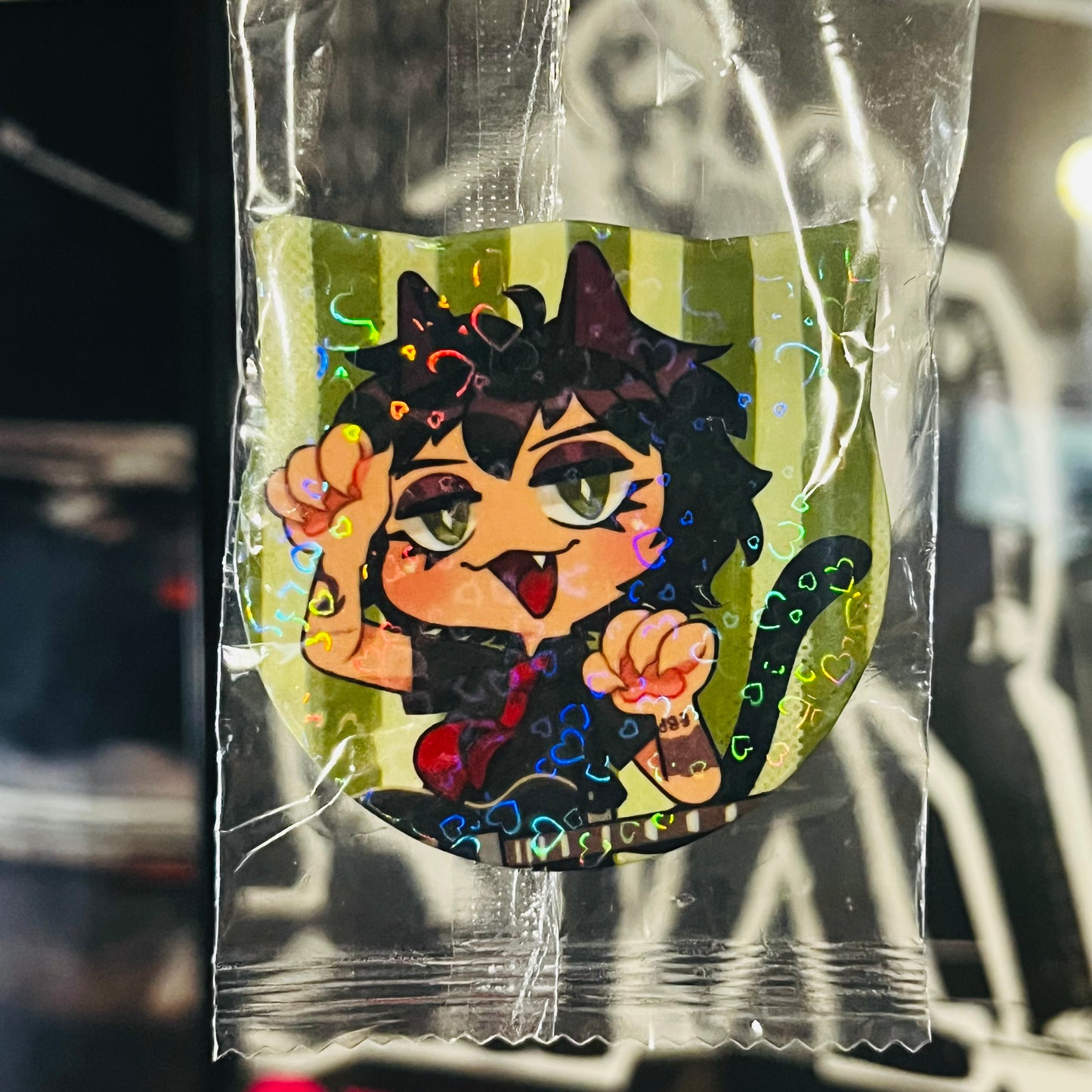 Kitty Joe Pins + Button