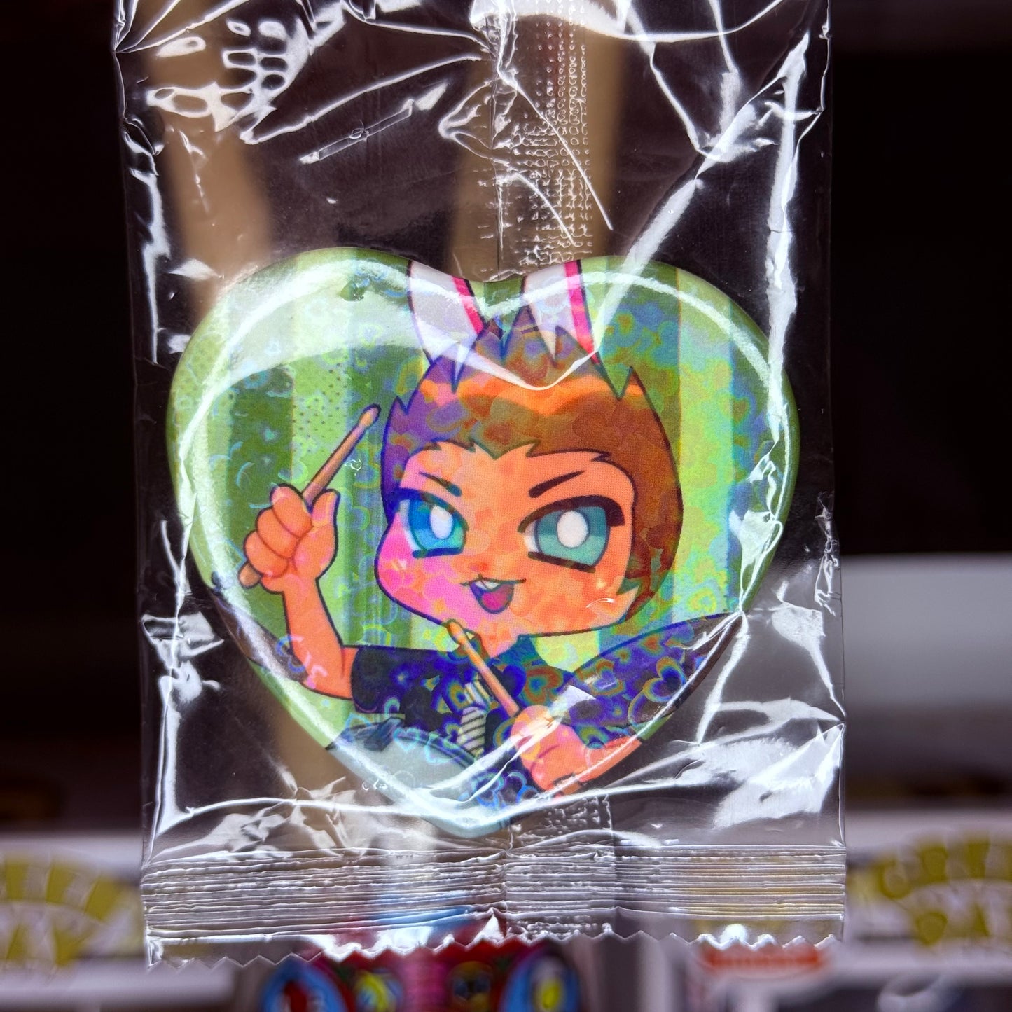 Growl Day Pins + Button