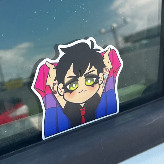 Billie Bi Pride Stickers