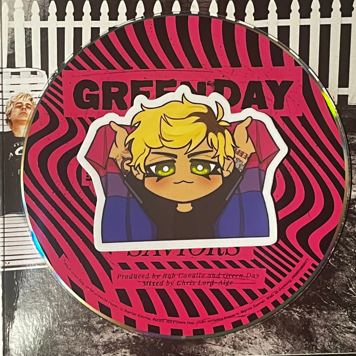 Billie Bi Pride Stickers