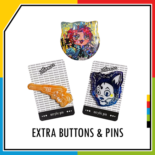 Pawty Poison Pins + Button